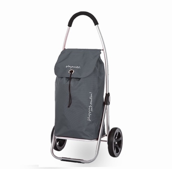 Go Two boodschappenwagen grijs - Playmarket